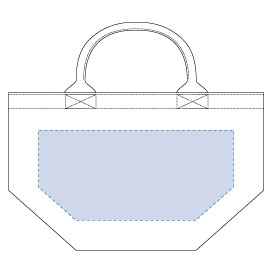 厚手キャンバスパイプハンドルトート 2