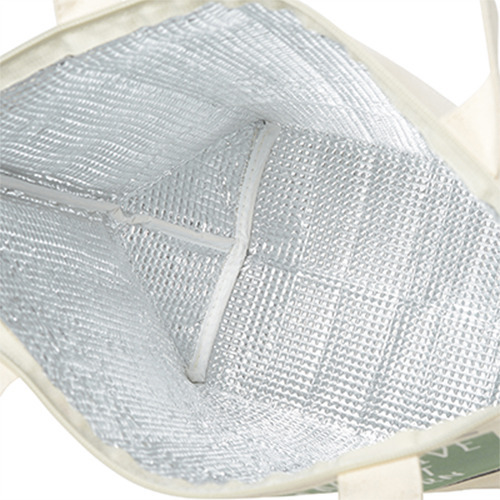 キャンバス保冷トート (M) ナチュラル 3