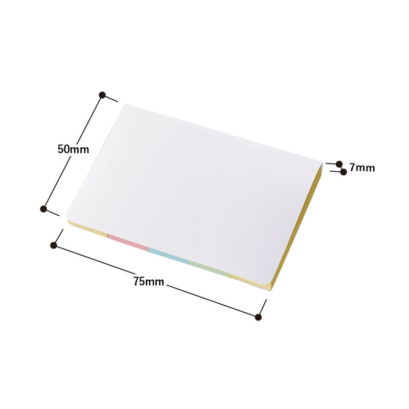 【フルカラープリント】カスタムデザイン付箋セット(M) 1