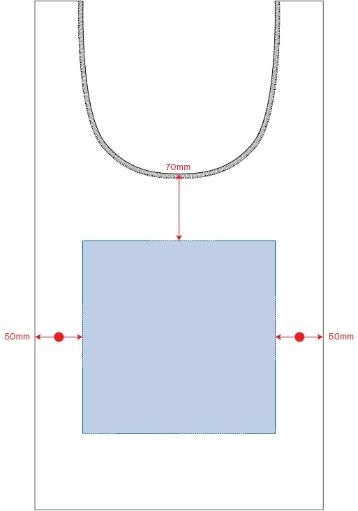 厚手コットンマルシェバッグ(M) ナチュラル 4