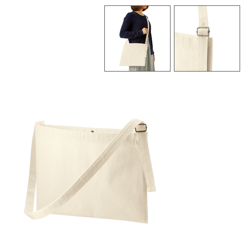 キャンバスアジャストショルダーサコッシュ ナチュラル 0