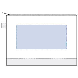 ライトキャンバスカラーボトムフラットポーチ（S） 8