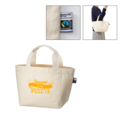 フェアトレードコットンキャンバストート（S）ナチュラル