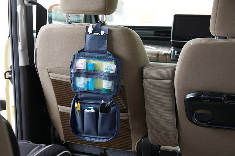 パッと開く! どこでもつり下げ収納ポーチ 2