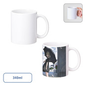 陶器マグストレート(M+) ホワイト