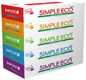 シンプルエコティッシュ100W5個組