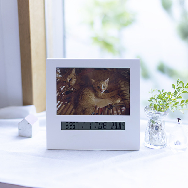 フォトフレームクロック 0