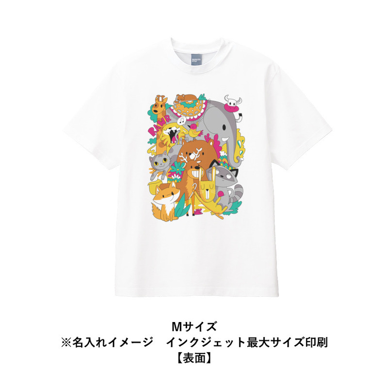 カスタムデザインコットンTシャツ　5.6オンス 11