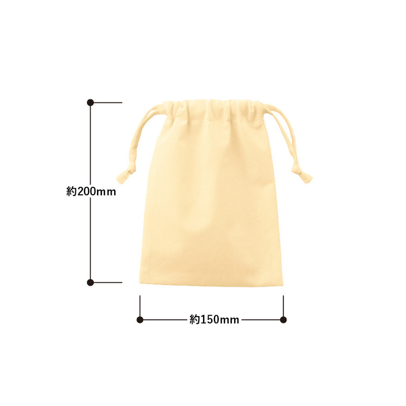 不織布巾着（S） 3