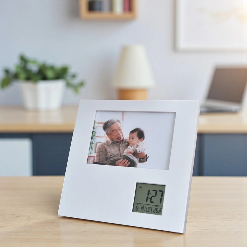 フォトフレームクロック 0