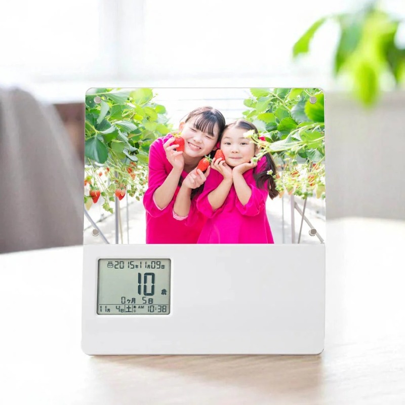 たいせつな日と声と、フォトフレームクロック 11