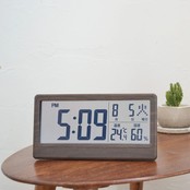 温湿度表示付き電波時計