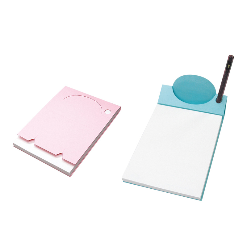 表紙と本文の2カ所に名入れ パステルメモ 0