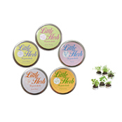 63Φ 丸缶栽培セット リトルハーブ 63Φ 丸缶栽培セット リトルハーブ