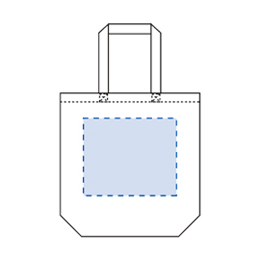 シルク印刷範囲:W240×H200(mm)<br />
熱転写印刷範囲:W270×H240(mm)<br />
インクジェット印刷範囲:W270×H260(mm) コットンバッグM ナチュラル 6