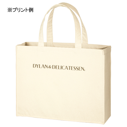 キャンバスカレッジトート(L)ワイド ナチュラル 2