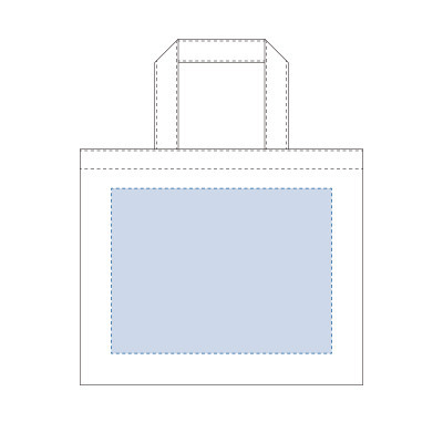 印刷範囲:W280×H210mm 不織布スクエアトート 5
