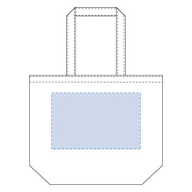 シルク印刷範囲:W300×H190(mm)<br />
熱転写印刷範囲:W300×H230(mm)<br />
インクジェット印刷範囲:W330×H250(mm) キャンバスデイリートート(L) ナチュラル 6