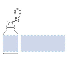 回転シルク印刷最大範囲:W194×H70(㎜) アルミマウンテンボトル 5