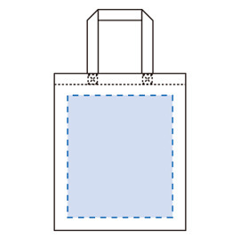 【レイアウト可能範囲】W240×H280(mm)<br />
<br />
【印刷範囲】<br />
W240×H280(mm) ユーティリティバッグ(L) 8