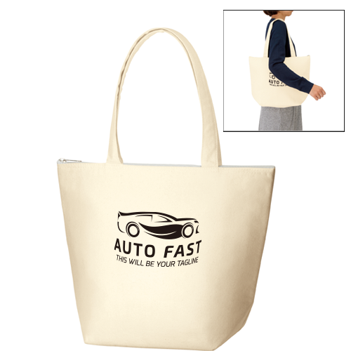 キャンバス保冷トート (M) ナチュラル 0