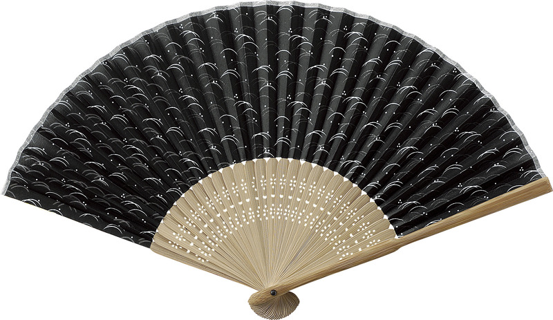 露芝 すす竹扇子 4