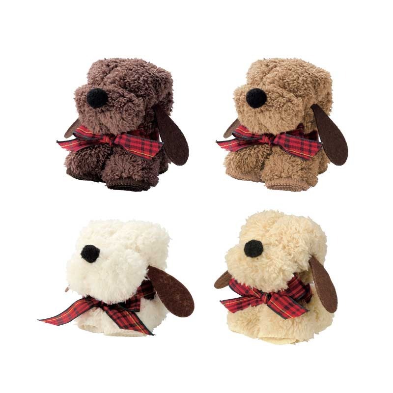 モコモコドッグ ハンカチタオル 0