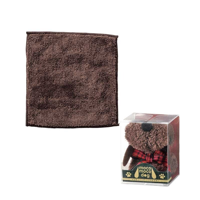 モコモコドッグ ハンカチタオル 1