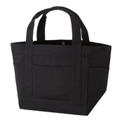 厚手キャンバスポケットマルチトート(M)ナイトブラック