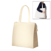 キャンバススクエア保冷トート(M)ナチュラル