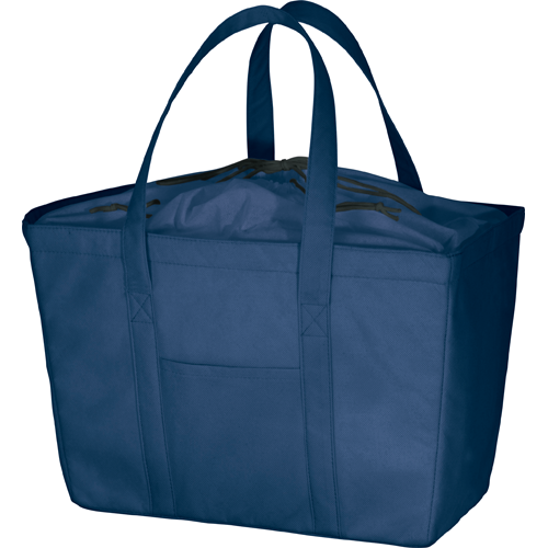 ディープブルー 不織布保冷レジカゴトート 2