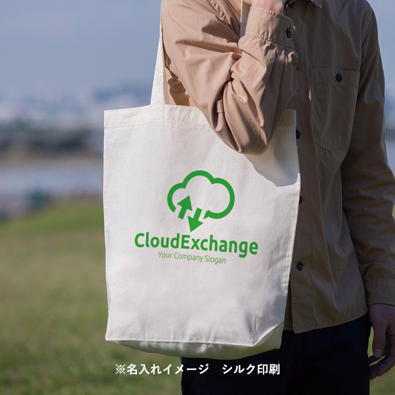 コットンバッグ(L) ナチュラル 0