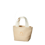 ジュートコットントート(S) ナチュラルベージュ