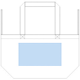 印刷可能範囲:<br />
W300×H160(mm) コットンリネンひも付たっぷりトート ナチュラル 6