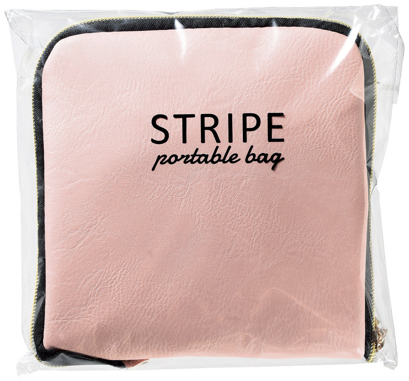 ストライプ ポータブルバッグ 5