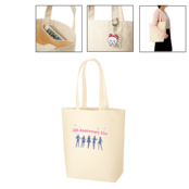 キャンバストート(M)インナーポケット付 ナチュラル