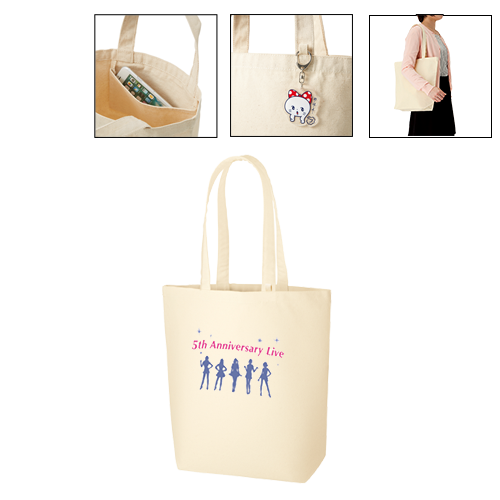 キャンバストート(M)インナーポケット付 ナチュラル 0