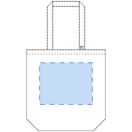 シルク印刷範囲:W240×H190(mm)<br />
熱転写印刷範囲:W250×H230(mm)<br />
インクジェット印刷範囲:W270×H260(mm) キャンバストート(M)インナーポケット付 ナチュラル 2