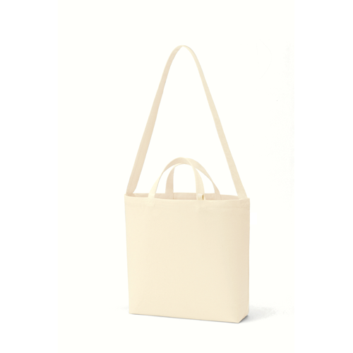 キャンバスWスタイルバッグ インナーポケット付 ナチュラル 1