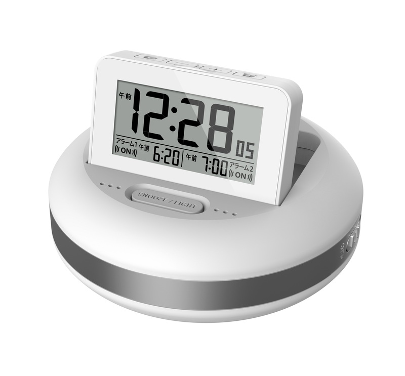 名入れスペース<br />
電池蓋 20×40mm ブルブル・クラッシュ 振動アラームクロック 0