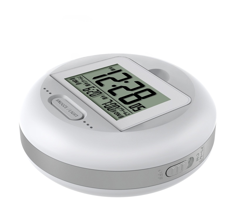 名入れスペース<br />
電池蓋 20×40mm ブルブル・クラッシュ 振動アラームクロック 1