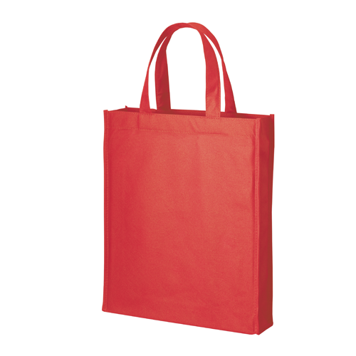 レッド 不織布A4スクエアトート 6