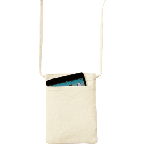 キャンバスフロントポケットサコッシュ ナチュラル 7