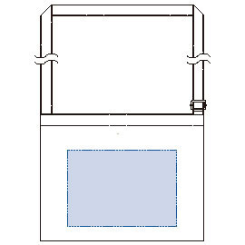 印刷範囲:<br />
W240×H170(mm) キャンバスアジャストショルダーサコッシュ ナチュラル 9