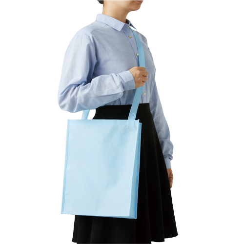 不織布A4スクエアショルダートート 3