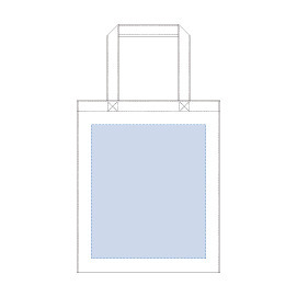レイアウト可能範囲<br />
W240×H280(mm)<br />
印刷可能範囲<br />
W240×H280(mm) ユーティリティバッグコンビ(L)2 4