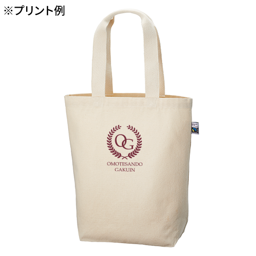 フェアトレードコットントート(M)ナチュラル 6