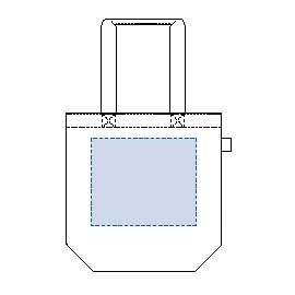 印刷範囲:W250×H210(mm) フェアトレードコットントート(M)ナチュラル 7