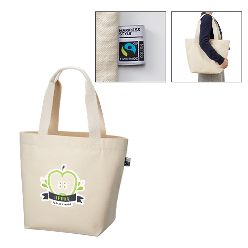 フェアトレードコットンキャンバストート(M) ナチュラル 0