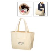 キャンバスビッグトート 仕切りポケット付